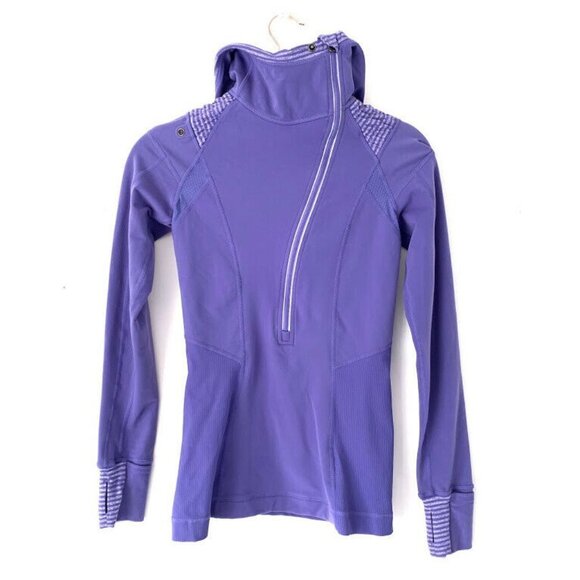 Lululemon Run For It Pullover 2 Purple Sweater - Picture 4 of 8